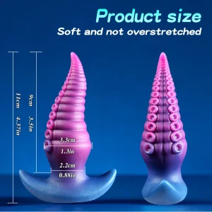 Dimensions for the 90g S-size AP4143 Gradient Anal Plug.