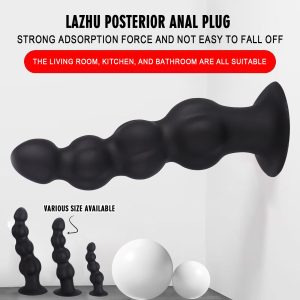 Strong suction base design of the AP4201 full silicone butt style accessory.