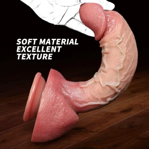 Flexible medical grade liquid silicone material demonstration for realistic dildo manufacturing