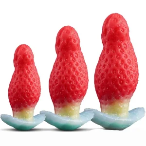 Factory-direct wholesale supply of the AP4141 Strawberry Anal Plug.
