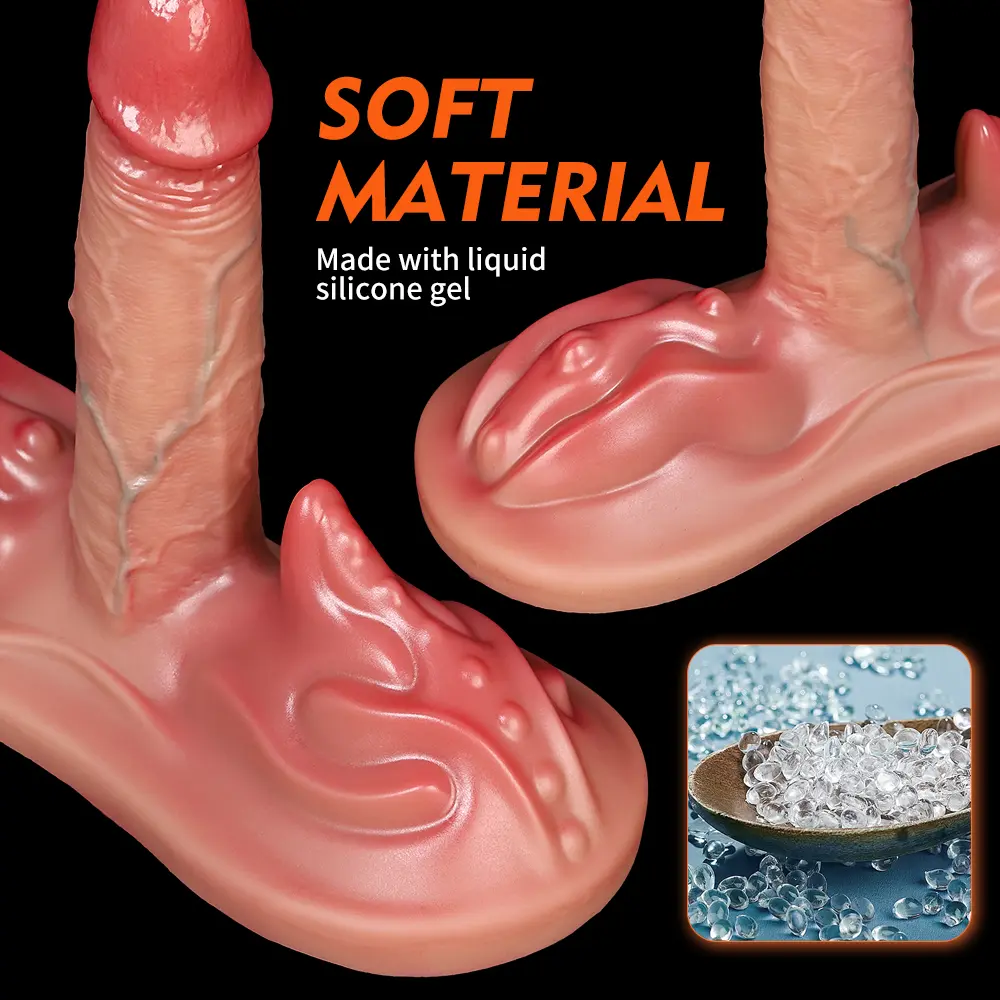 lm-903 dildo head and structure close up detail