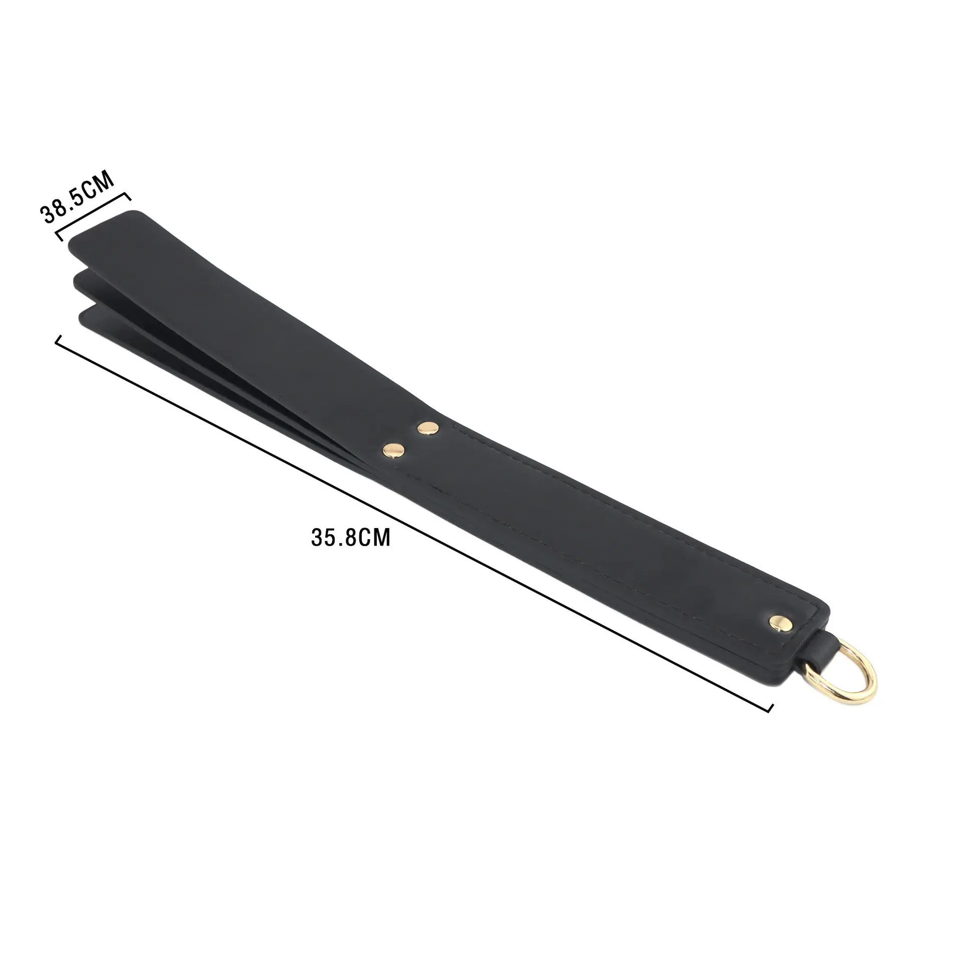 Heavy-duty 3-layer leather spanking paddle SM4131 for high-intensity play.