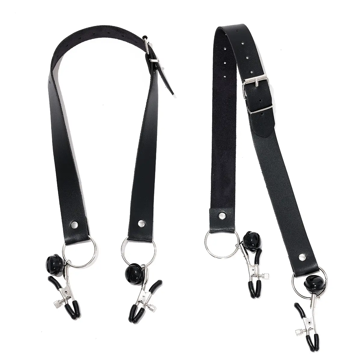 Adjustable PU leather straps of the SM4133 BDSM Gear set.