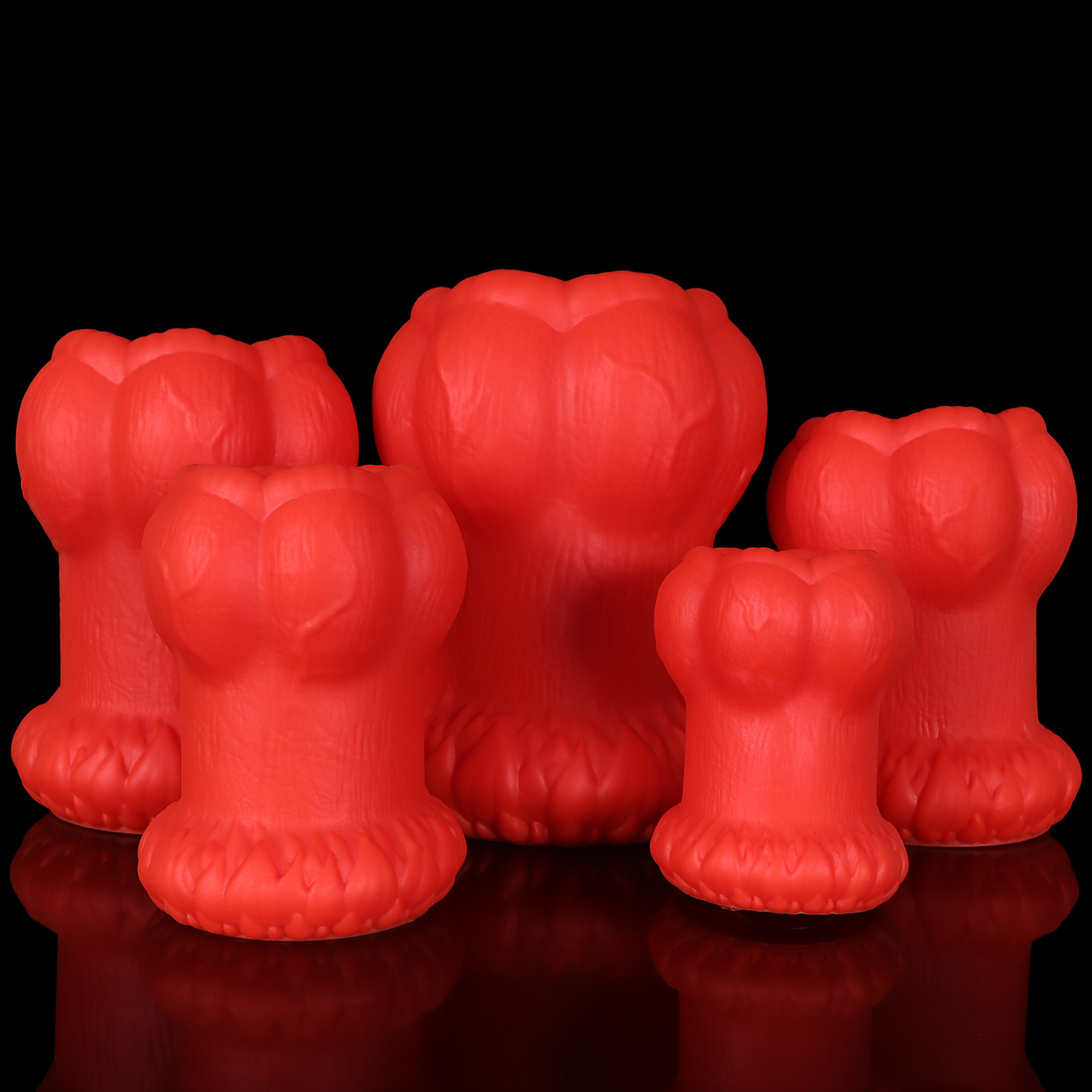 AP05271 Giant Silicone Fist Anal Plug multiple sizes S to XXL group display
