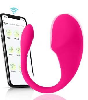Smart Kegel Vibrator with smartphone APP remote control display