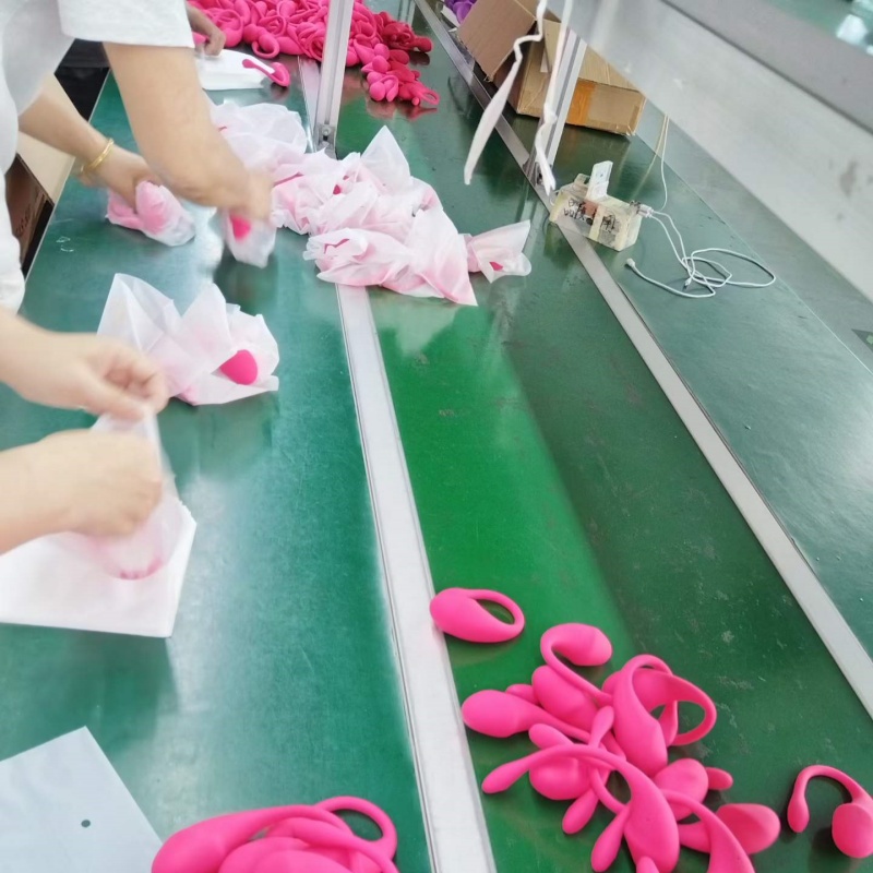 Smart vibrator production line and packaging process in factory