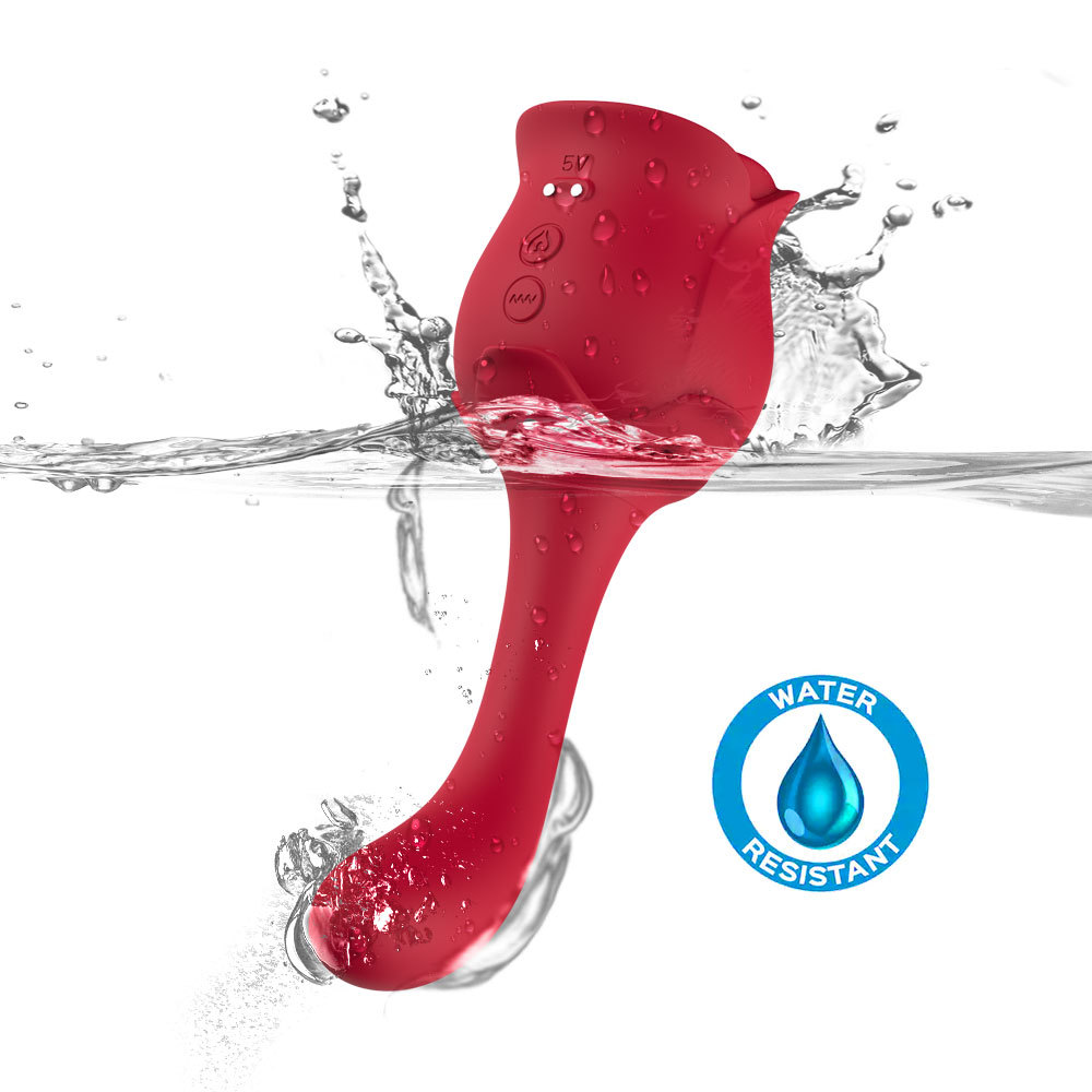 VB5171 Rose Vibrator 100% waterproof test in water IPX7 waterproof