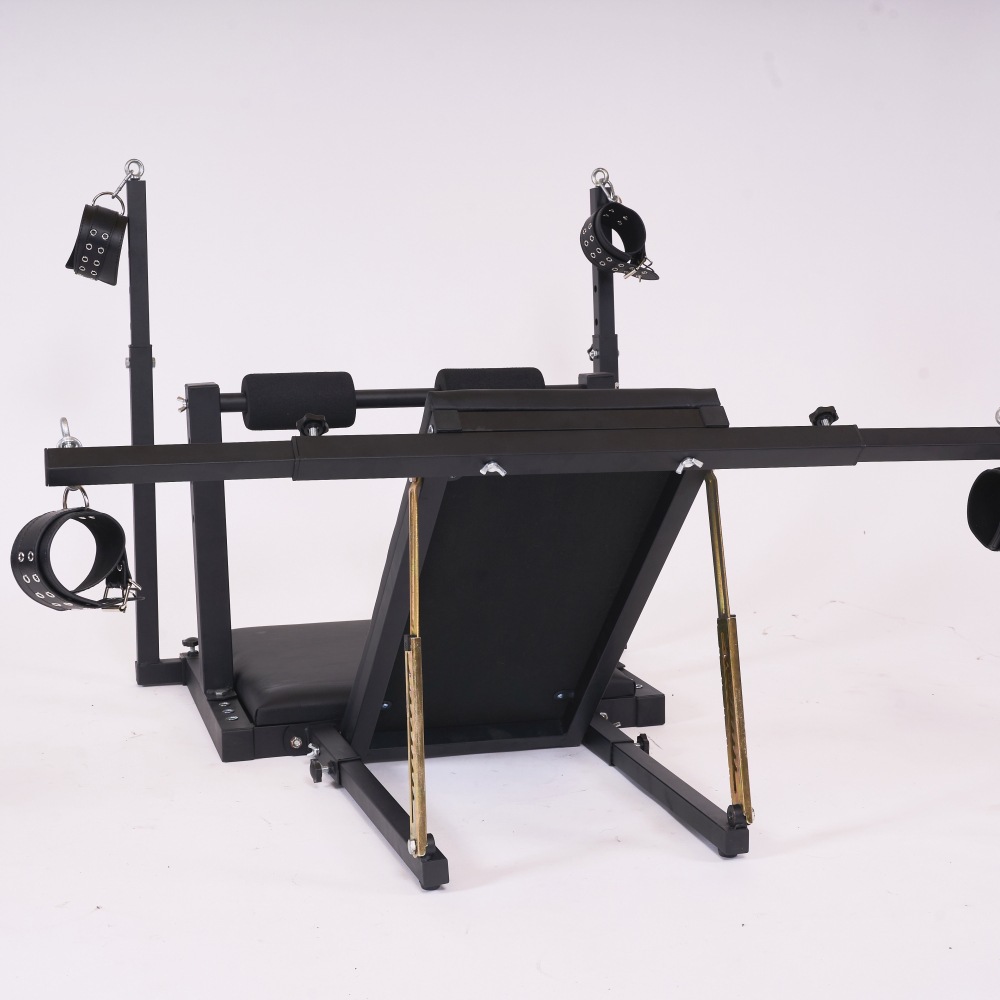 Overview of professional-grade BDSM bondage station