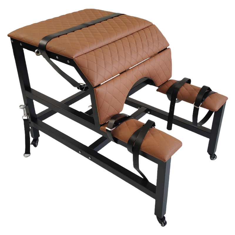 Main product view of the SM6121 restraint chair in brown