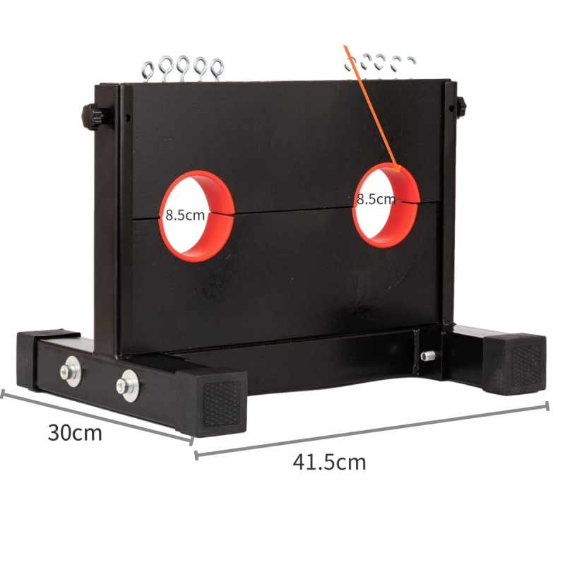 Dimensions of PLEASUREMO SM6901 foot restraint frame