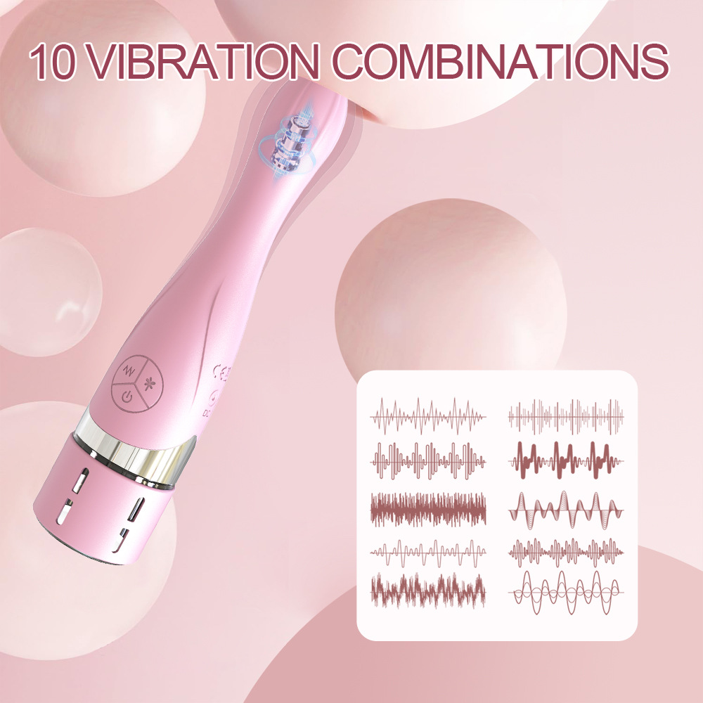 Product function demonstration of water spray thrusting vibrator with heating