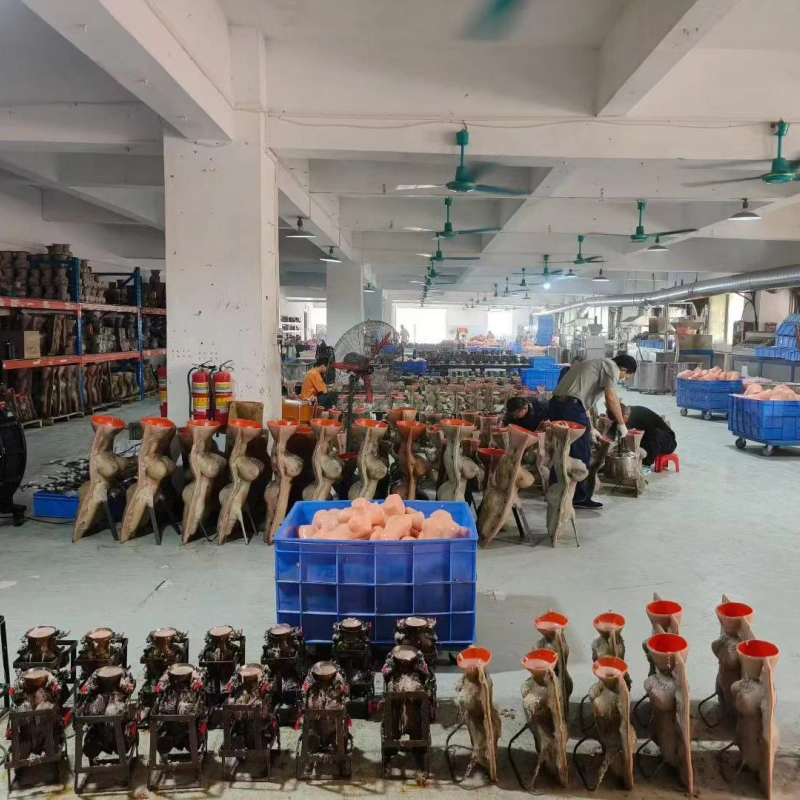 Adult toy manufacturing workshop with production molds and factory processing equipment