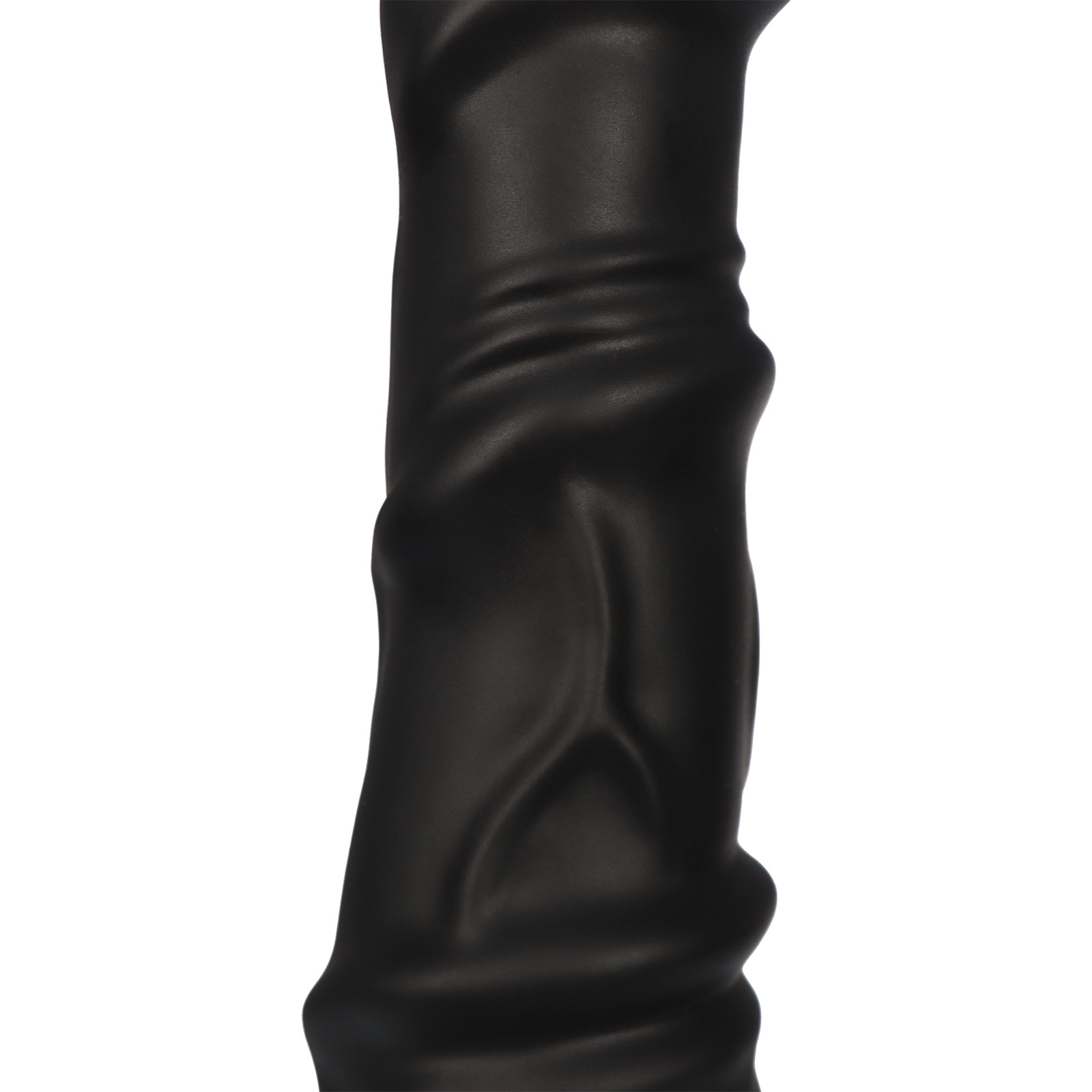 Detailed vein and shaft texture of large horse shaped dildo